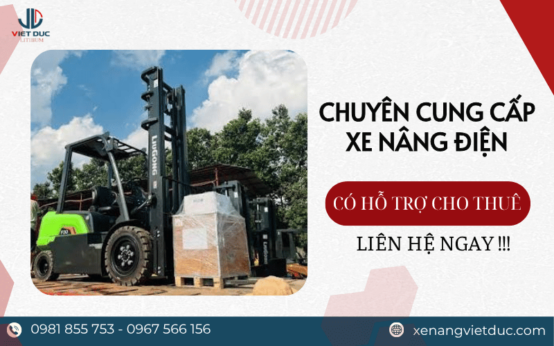 xe nâng điện LIUGONG 3 tấn dành cho container